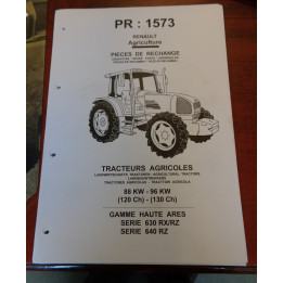 RENAULT LIVRE PIECES ARES 630-640